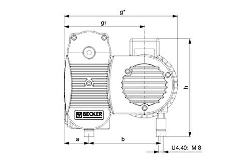 U4.20U4.40贝克真空泵